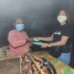 Kepedulian Enjie dan Kru Green Whispers di Masa Pandemi, Bagikan Masker dan Hand Sanitizer