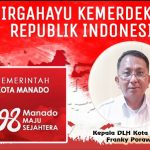 Kepala DLH Kota Manado, Franky Porawouw: Dirgahayu Kemerdekaan RI ke-76