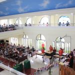 Jemaat GMIM Imanuel Kaima Beribadah dengan Diiringi Alunan Indah Musik Kolintang