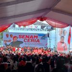 Hari Kedua di Manado, Istri Ganjar Pranowo Senam Ceria Bersama Ribuan Warga