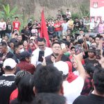 Rio Dondokambey Ajak Ribuan Pendukung di Minahasa Tenggara Kawal Kemenangan Pilcaleg dan Pilpres