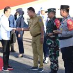 Gubernur Olly Sambut Kedatangan Presiden Jokowi di Sulut
